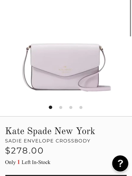 kate spade Handbags - NEW KATE SPADE SADIE ENVELOPE MINI CROSSBODY